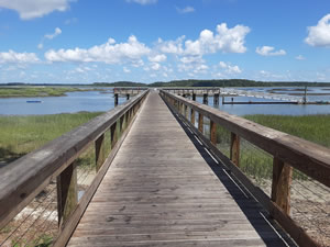 fishing pier at squire park on hilton head